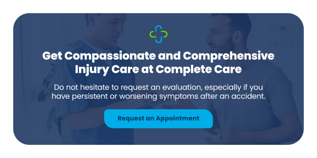 Get Compassionate and Comprehensive Injury Care at Complete Care