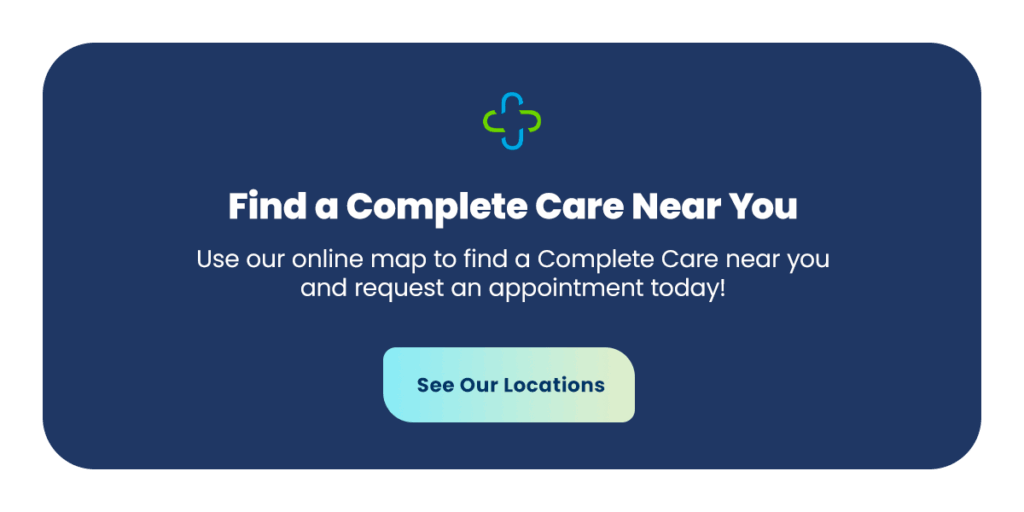 find a complete care near you